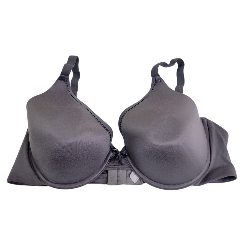 Maidenform Underwire Bra Size 40C‎ Gray Full Coverage Comfort Adjustable Straps